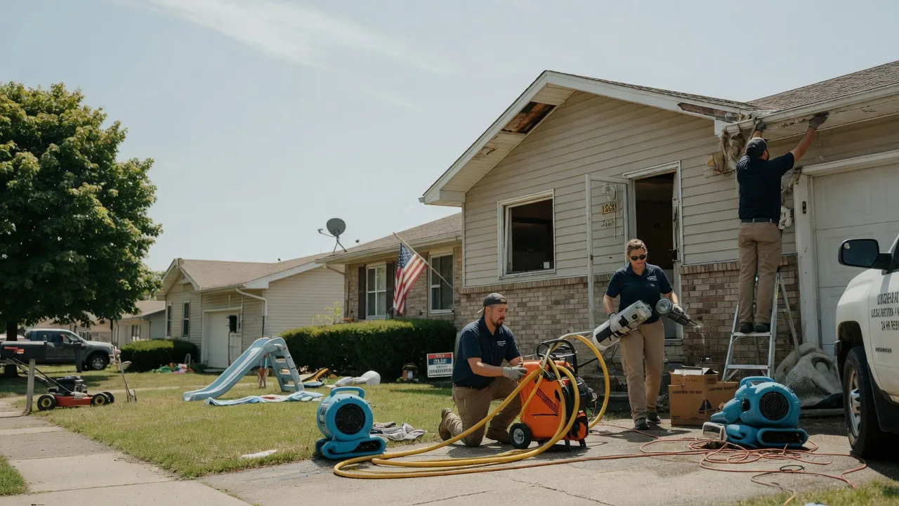 Water Damage Restoration in Towanda, IL near me